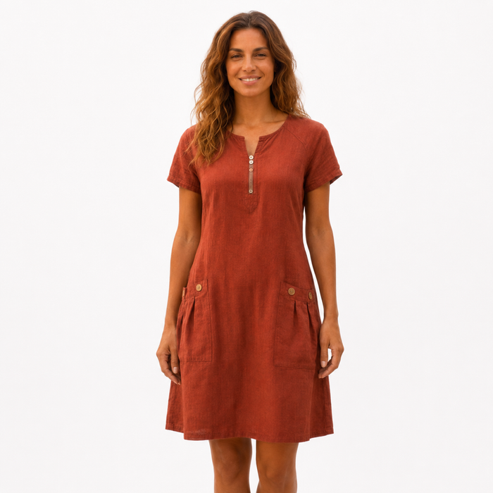 Vestido Vera | Algodón con cremallera