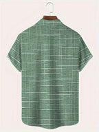 Camilo | Camisa elegante de rayas y cuadros
