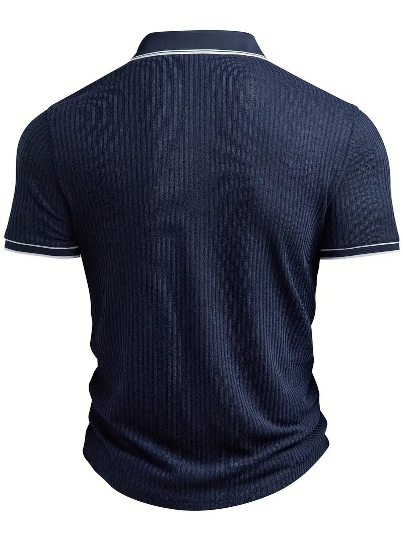 León | Elegante polo de manga corta