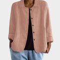 Sofia | Chaqueta de lino en color Rosa