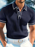 León | Elegante polo de manga corta
