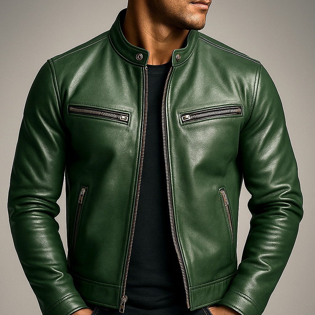 Cristóbal | Chaqueta vintage de piel