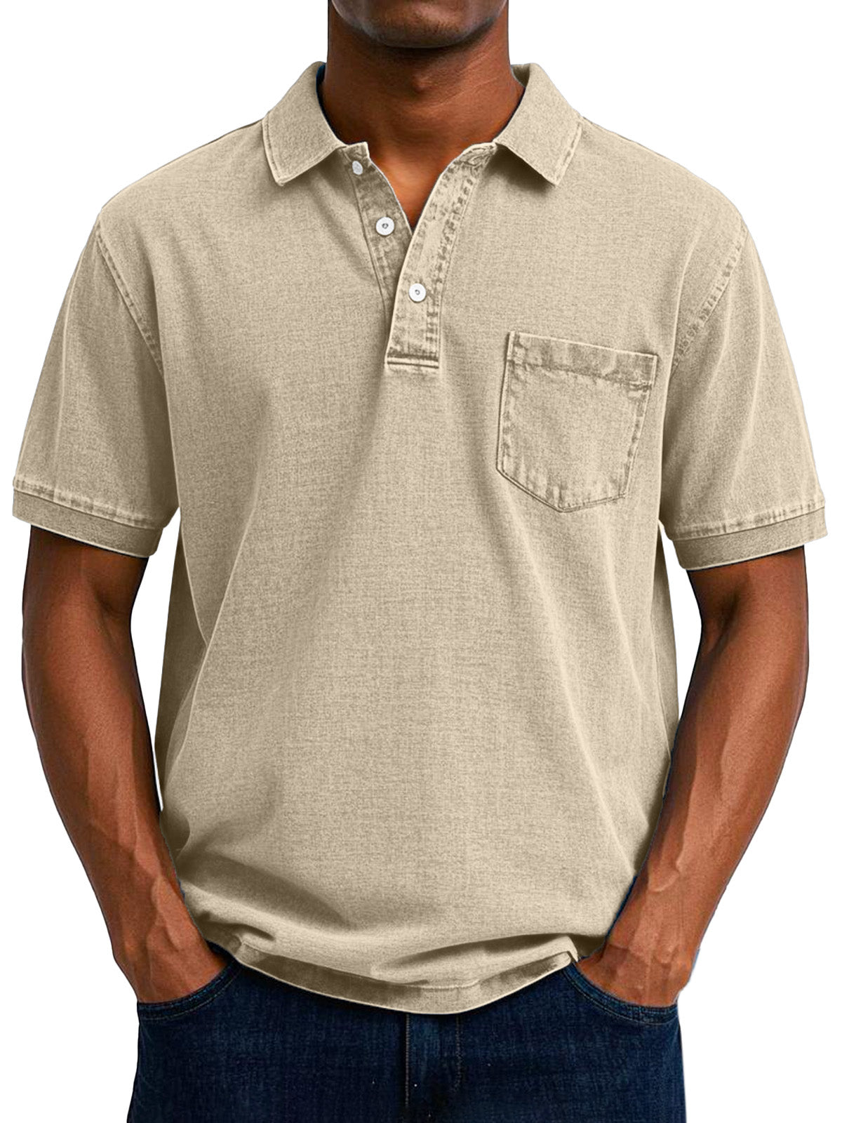 Aitor | Polo informal vintage para hombre