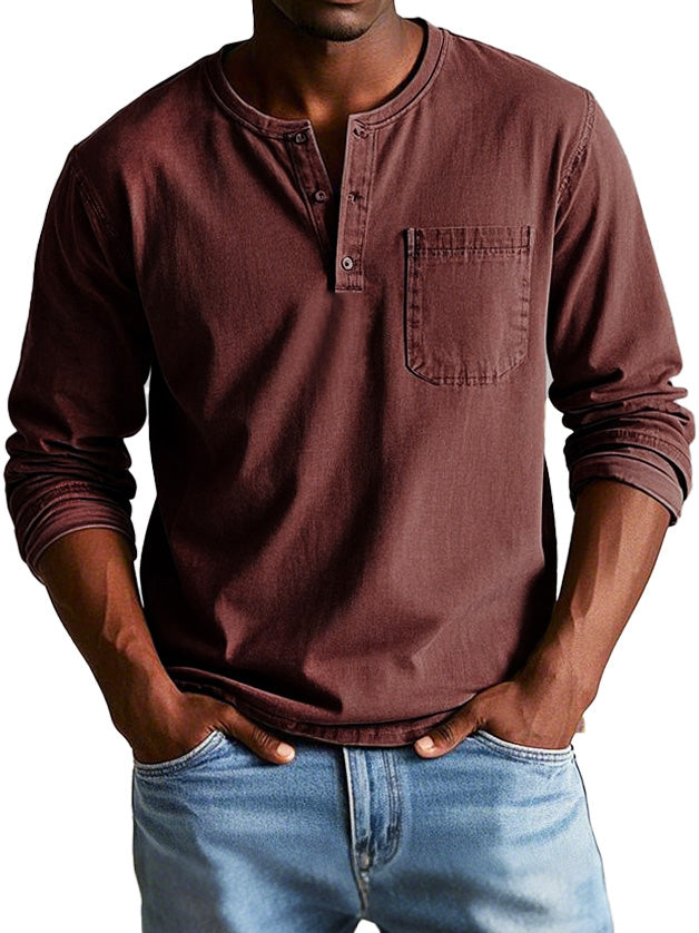 Ángel | Camisa de manga larga vintage