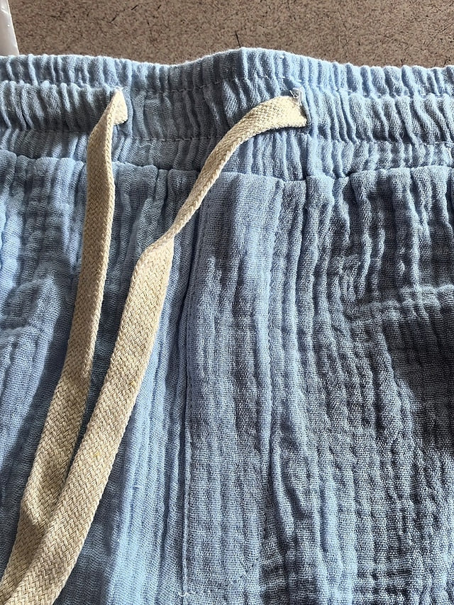 Fermín | Pantalones cortos ligeros e informales de corte holgado para hombre