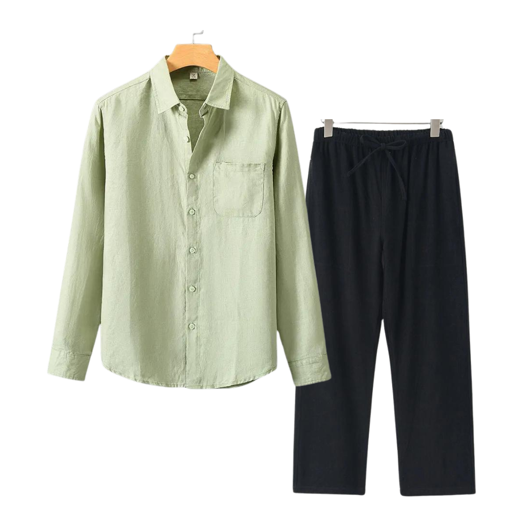 Gustavo | Conjunto de camisa y pantalón
