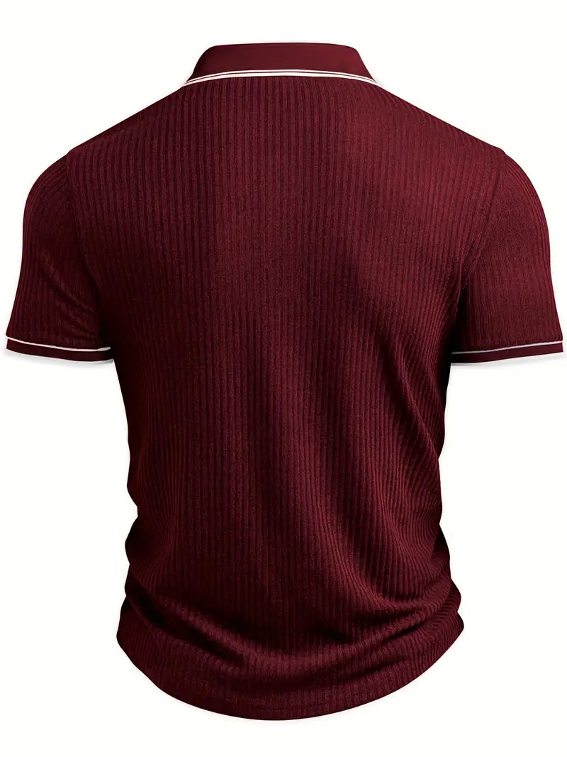León | Elegante polo de manga corta