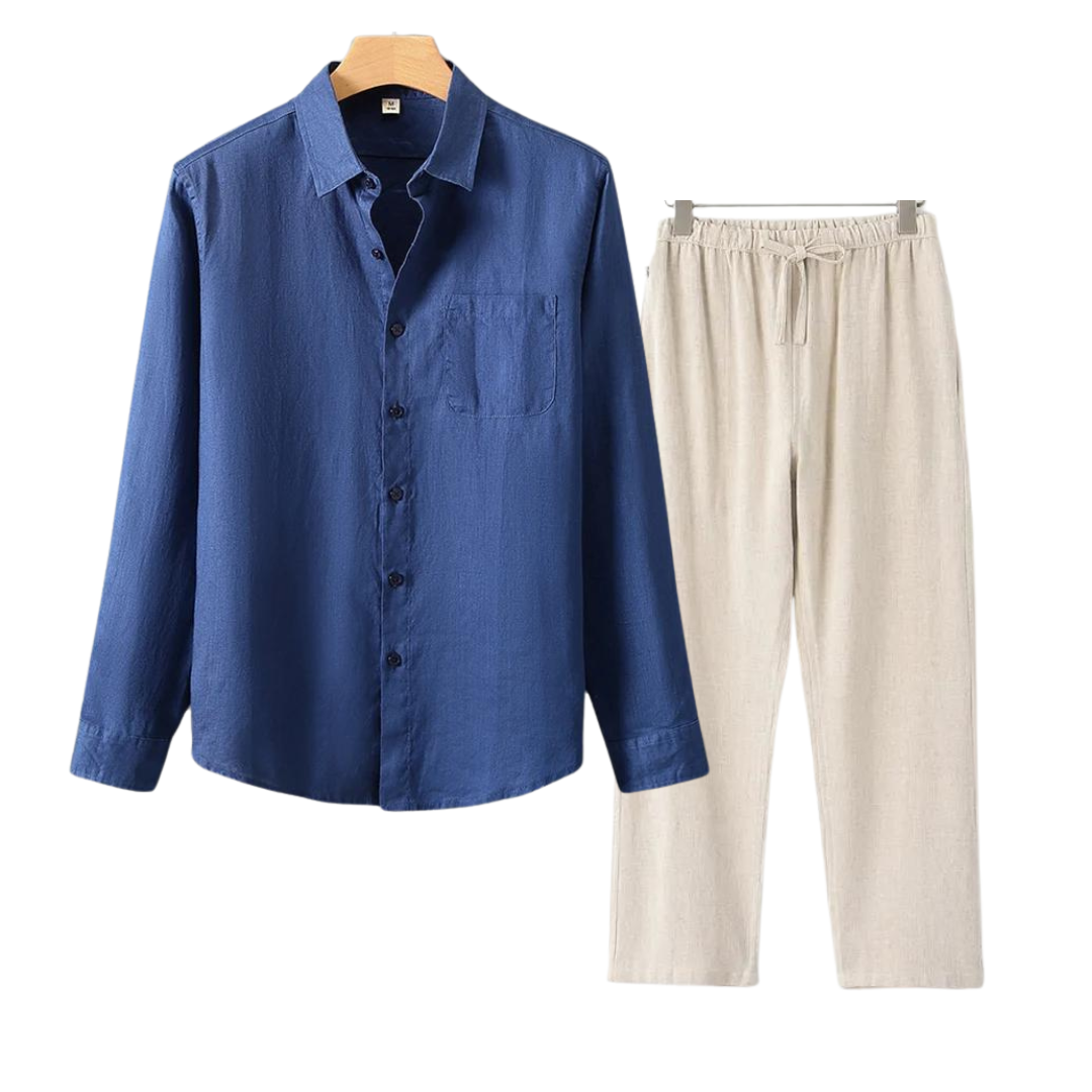 Gustavo | Conjunto de camisa y pantalón
