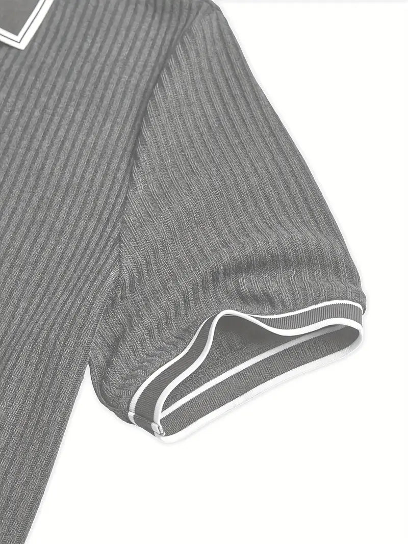 León | Elegante polo de manga corta