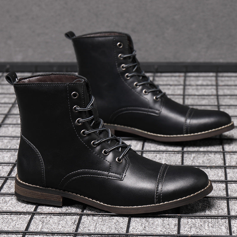 Casiano | Botines de piel sintética