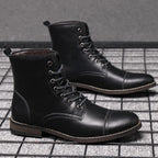 Casiano | Botines de piel sintética