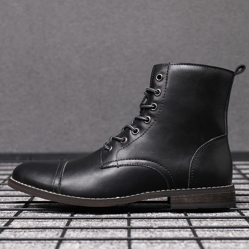 Casiano | Botines de piel sintética