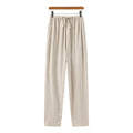 Honorio | Pantalones de lino de corte ajustado