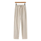 Honorio | Pantalones de lino de corte ajustado