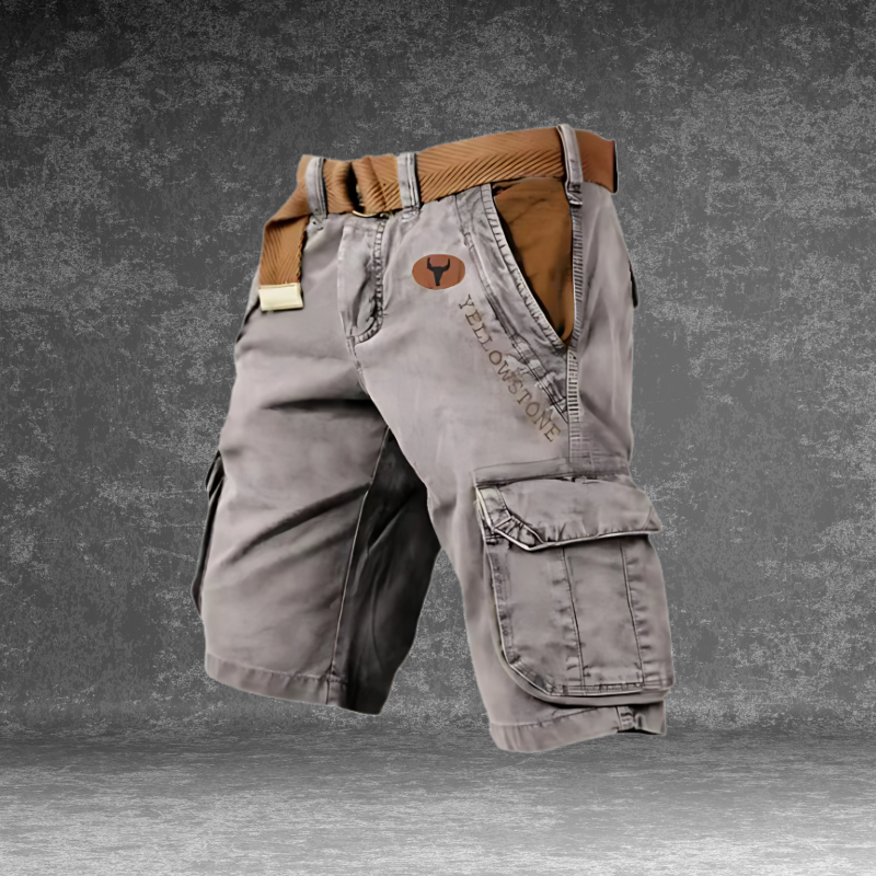 Evaristo | Pantalones cargo cortos para hombre con 6 bolsillos