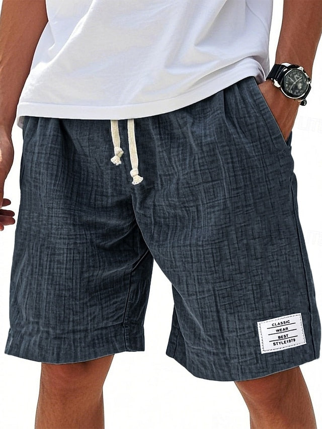 Fermín | Pantalones cortos ligeros e informales de corte holgado para hombre