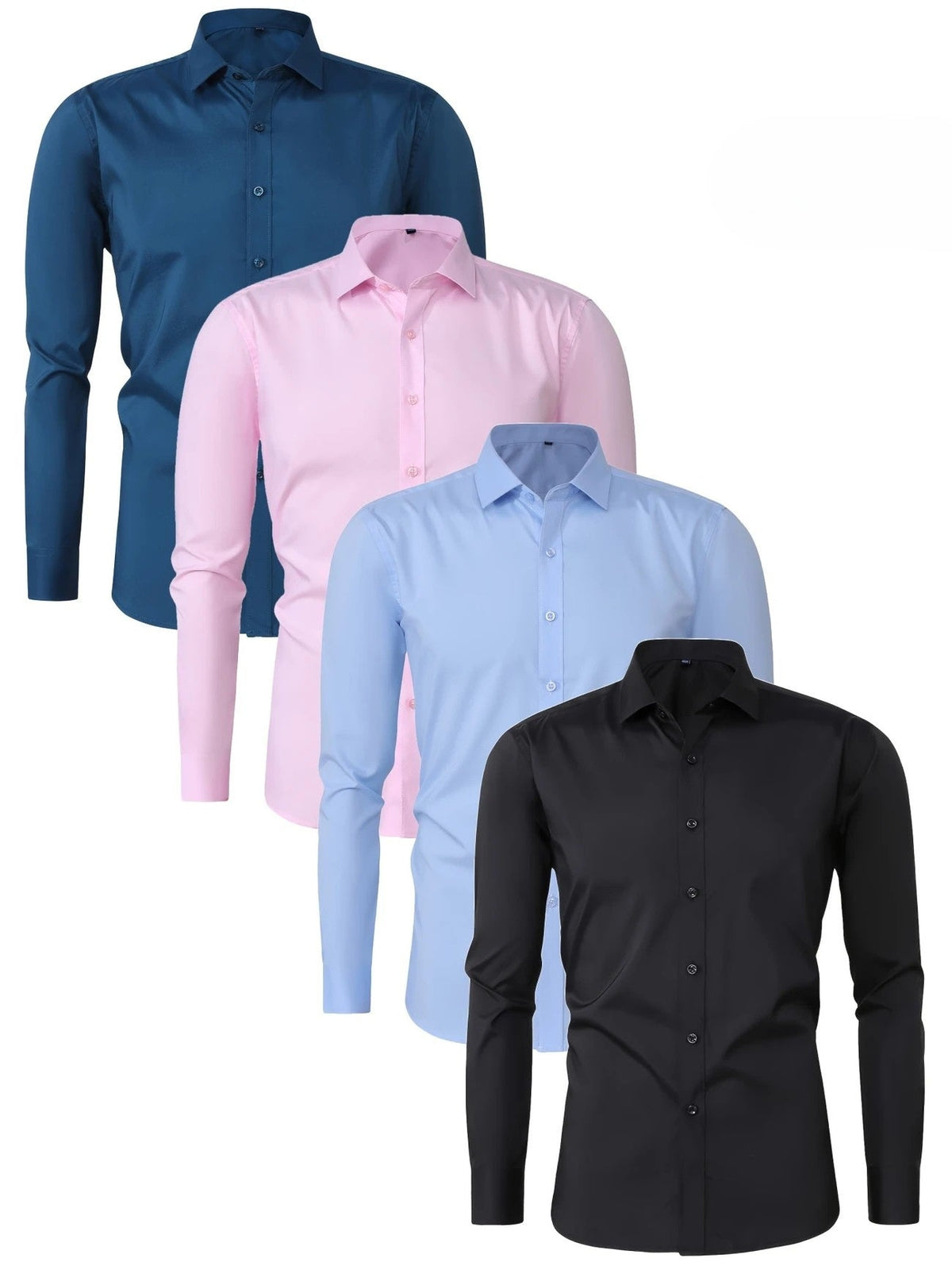 Blas | Camisa elegante de manga larga con botones
