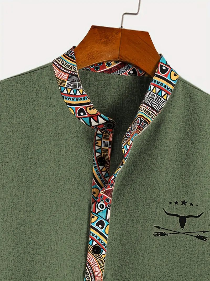 Adolfo | Camisa elegante de manga corta