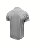 Lucas | Camiseta elegante con cuello redondo y bolsillo