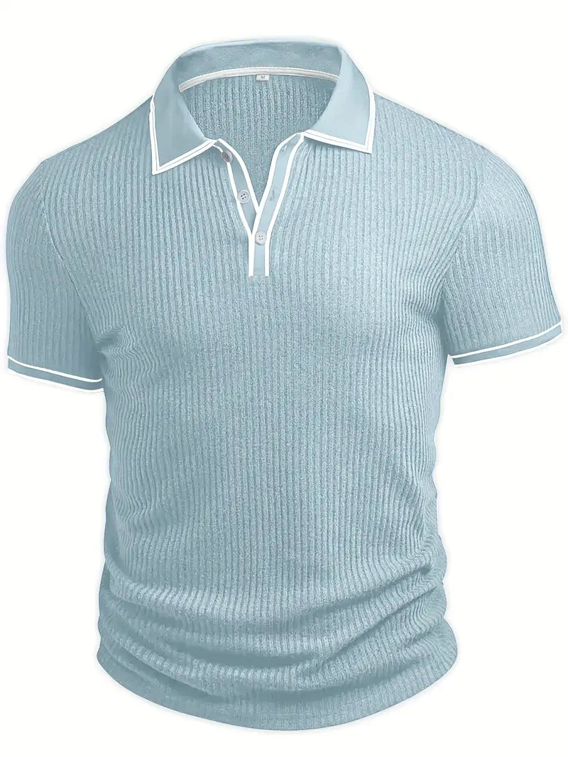 León | Elegante polo de manga corta