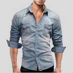 Benito | Camisa vaquera de estilo moderno