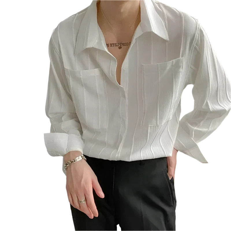 Carlos | Camisa de canalé St. Tropez