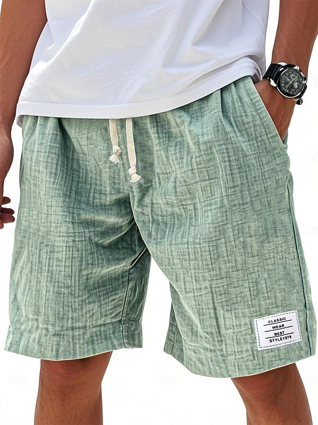 Fermín | Pantalones cortos ligeros e informales de corte holgado para hombre