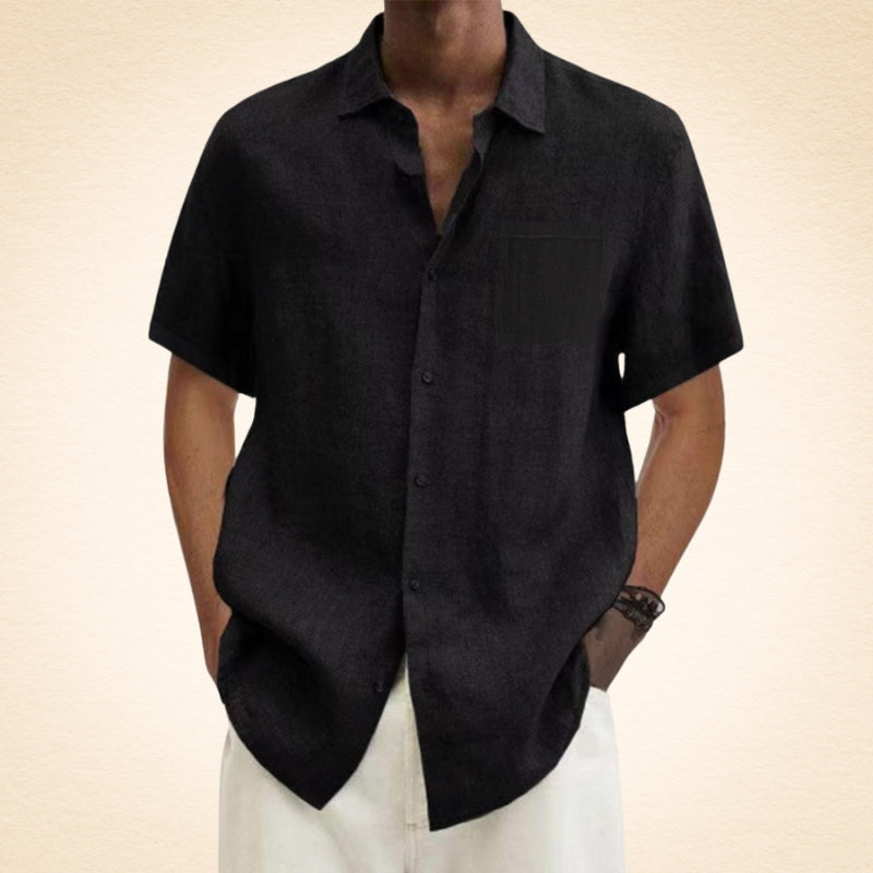 Anselmo | Camisa de lino elegante