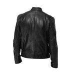 Cayetano | Chaqueta de cuero informal