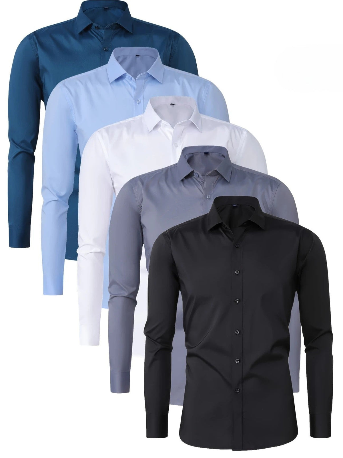 Blas | Camisa elegante de manga larga con botones