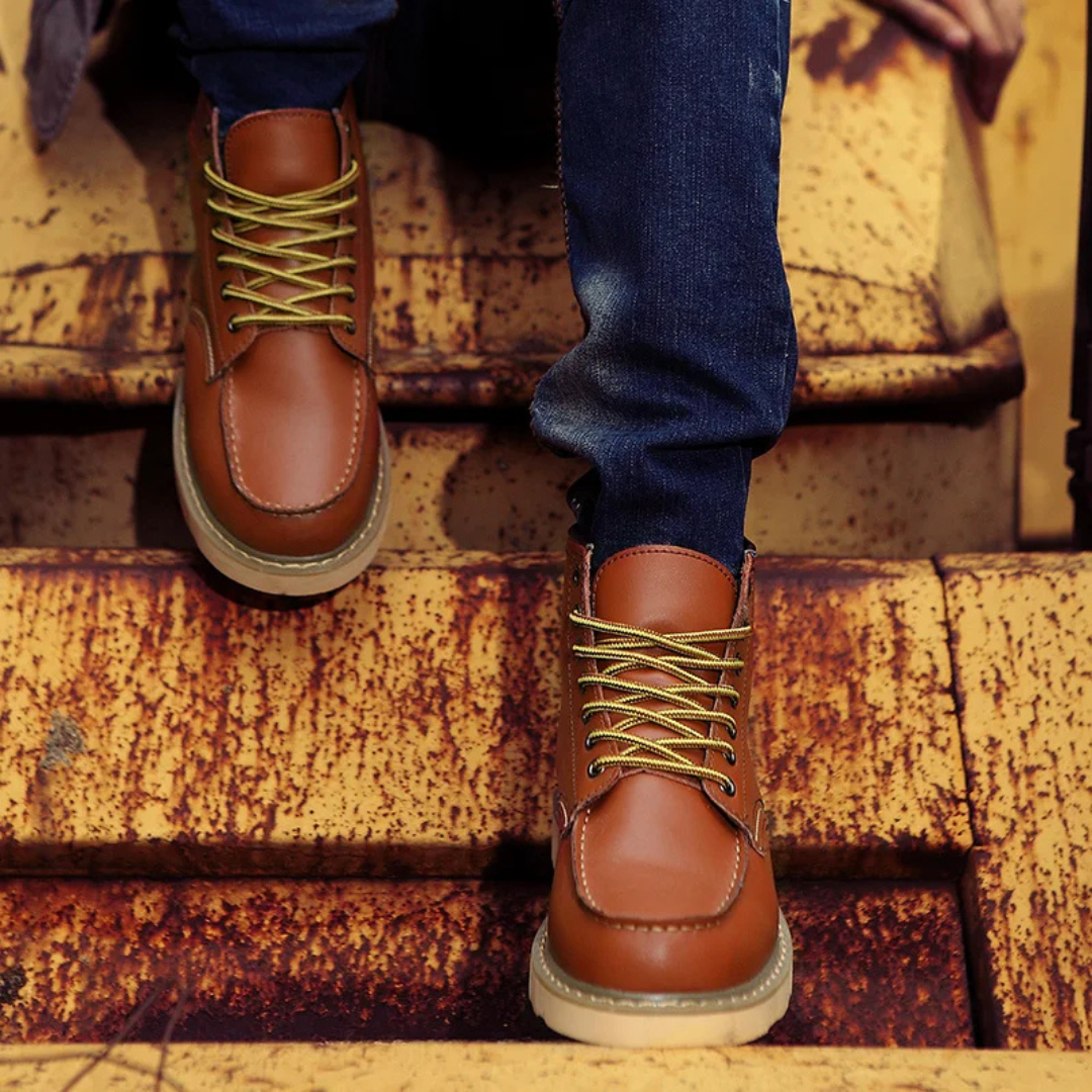 Victoriano | Botas vintage de piel