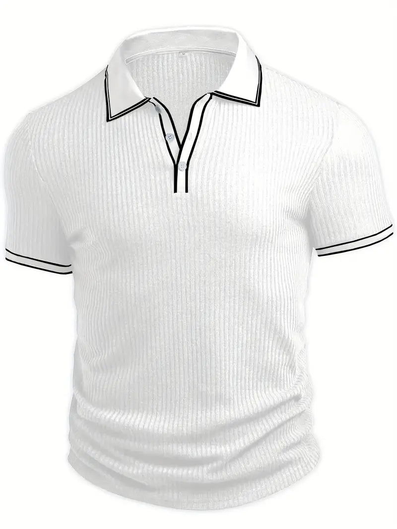 León | Elegante polo de manga corta