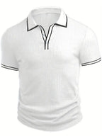 León | Elegante polo de manga corta