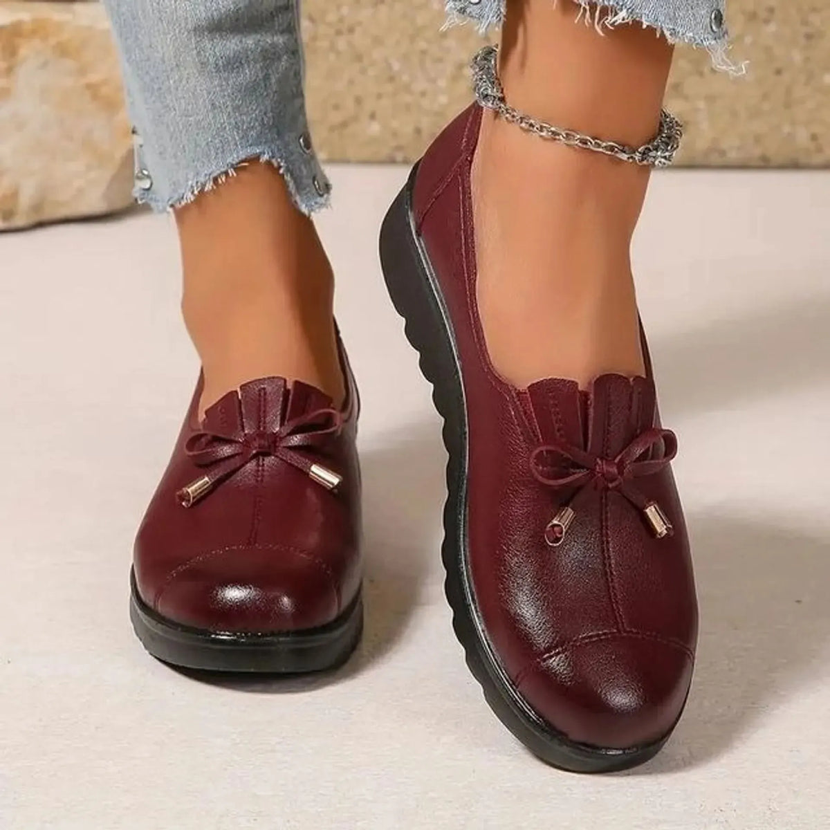 Irene | Mocasines cómodos con plataforma