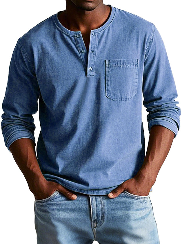 Antonio | Camisa de manga larga vintage