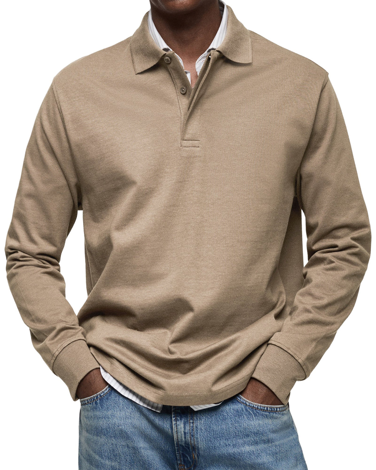 Armando | Polo casual de manga larga