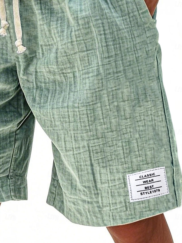 Fermín | Pantalones cortos ligeros e informales de corte holgado para hombre