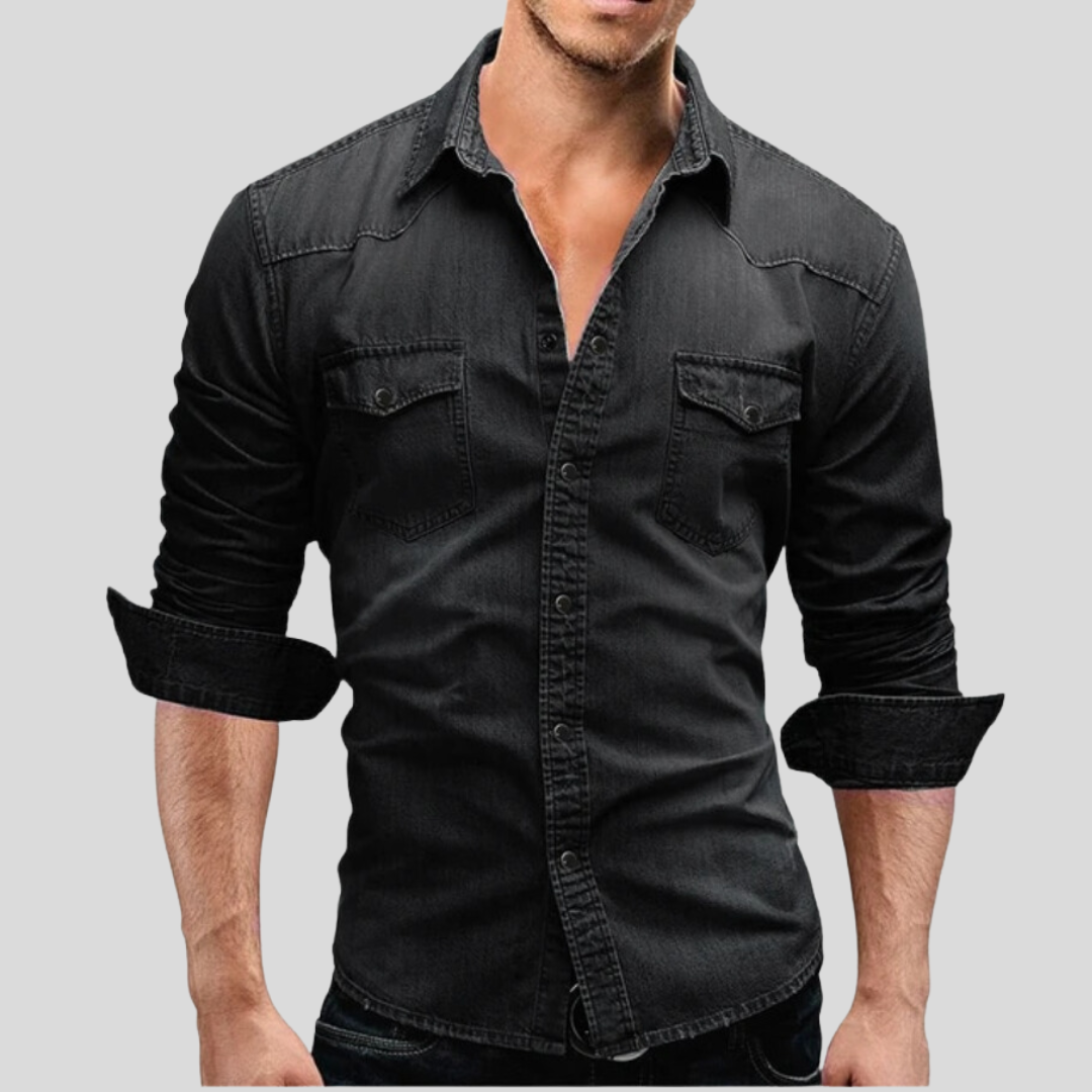 Benito | Camisa vaquera de estilo moderno