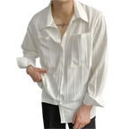 Carlos | Camisa de canalé St. Tropez