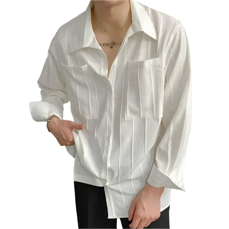 Carlos | Camisa de canalé St. Tropez