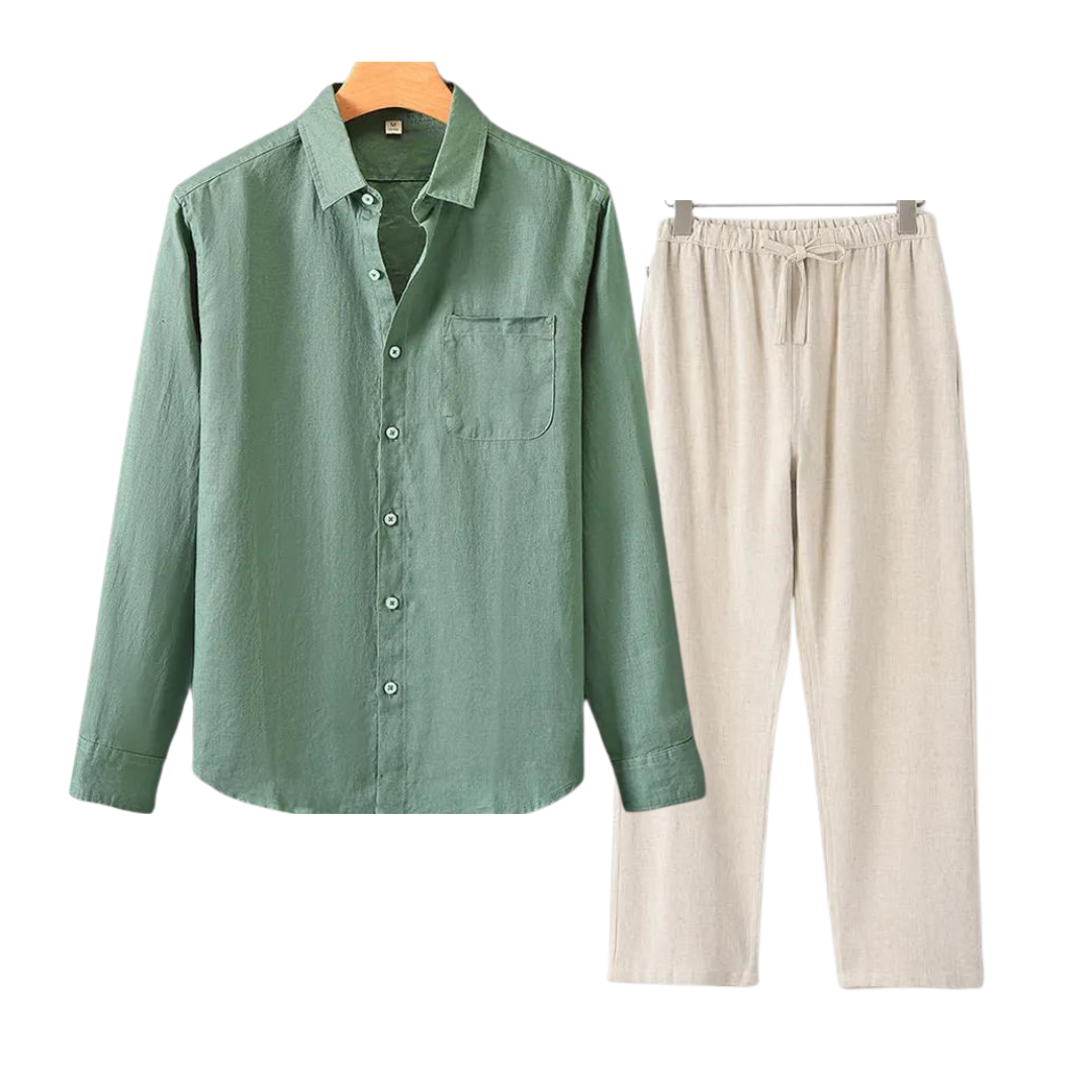 Gustavo | Conjunto de camisa y pantalón