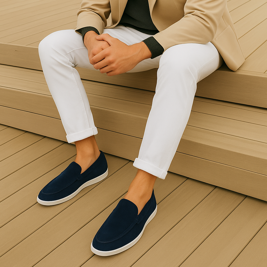 Raúl | Mocasines elegantes de ante