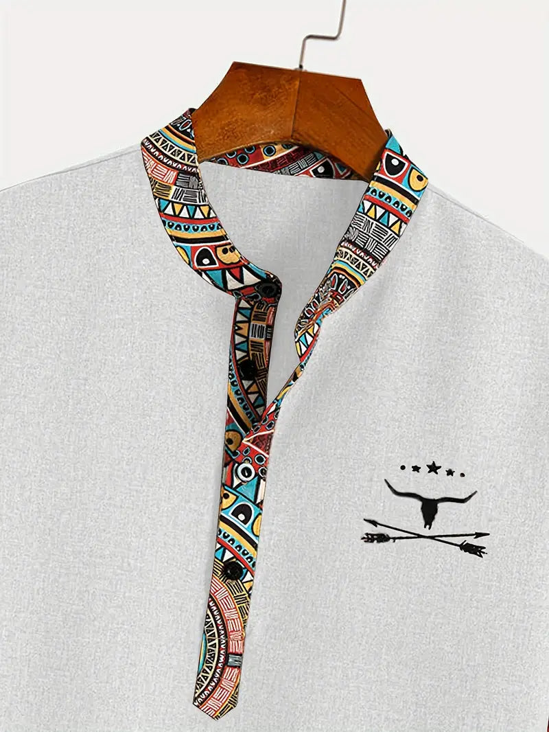 Adolfo | Camisa elegante de manga corta