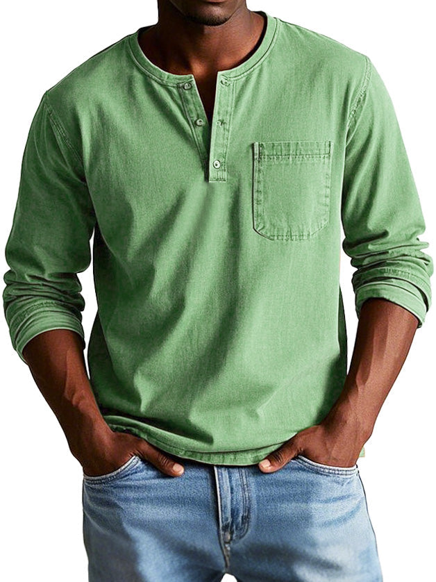 Antonio | Camisa de manga larga vintage