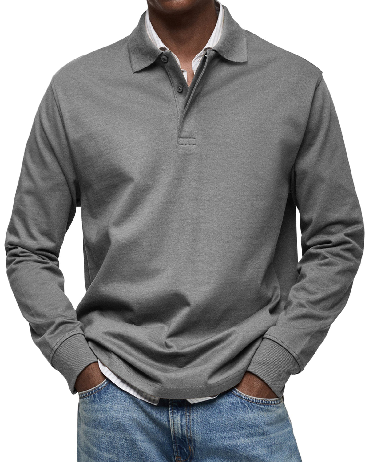 Armando | Polo casual de manga larga