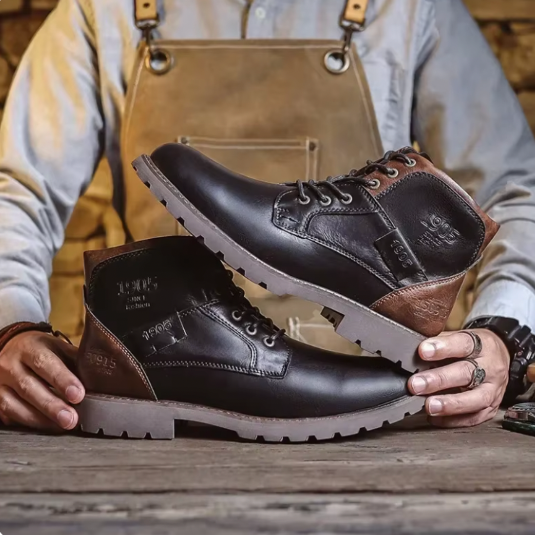 Adriano | Botas vintage de piel