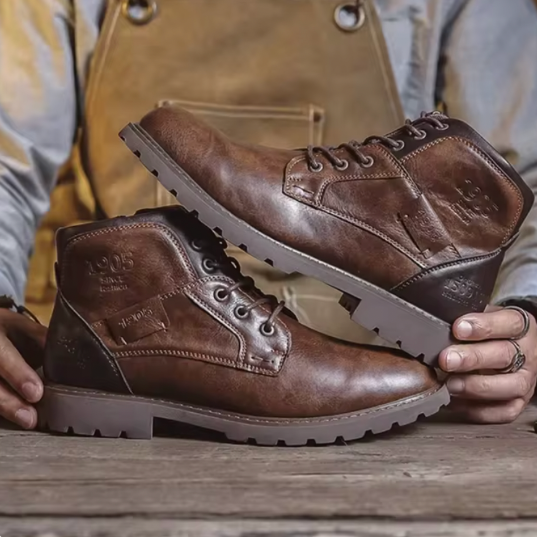 Adriano | Botas vintage de piel