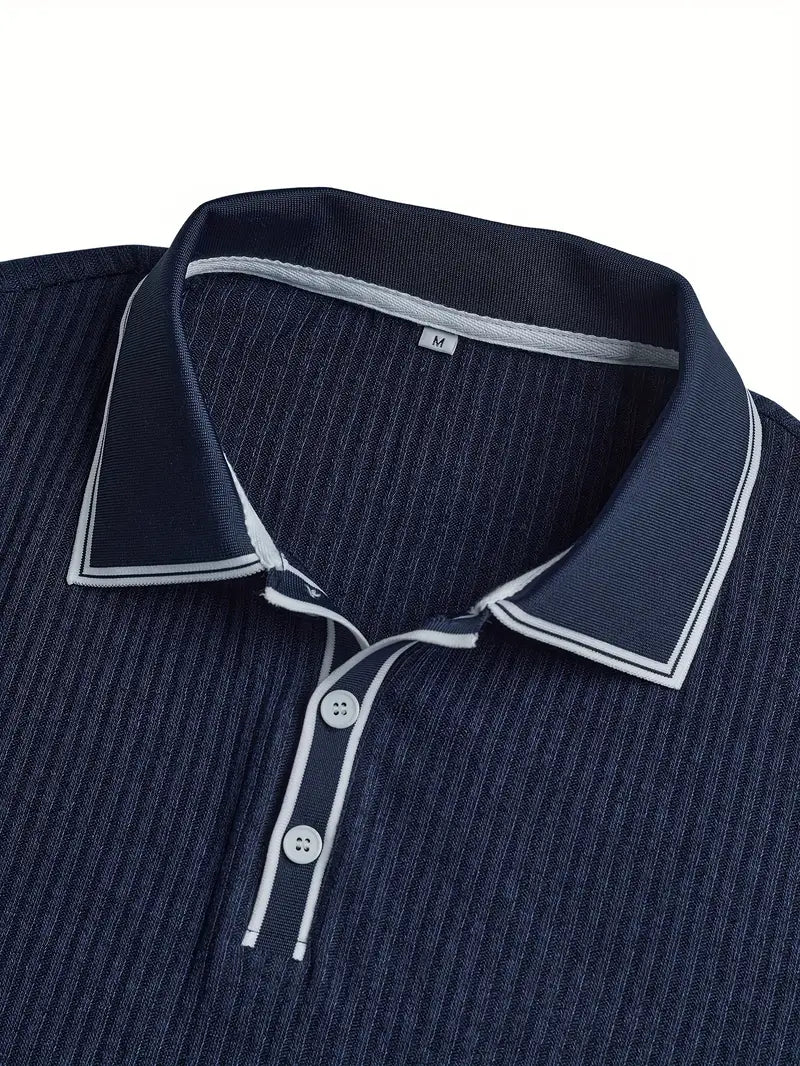 León | Elegante polo de manga corta