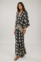 Iryna | Vestido mosaico mediterráneo