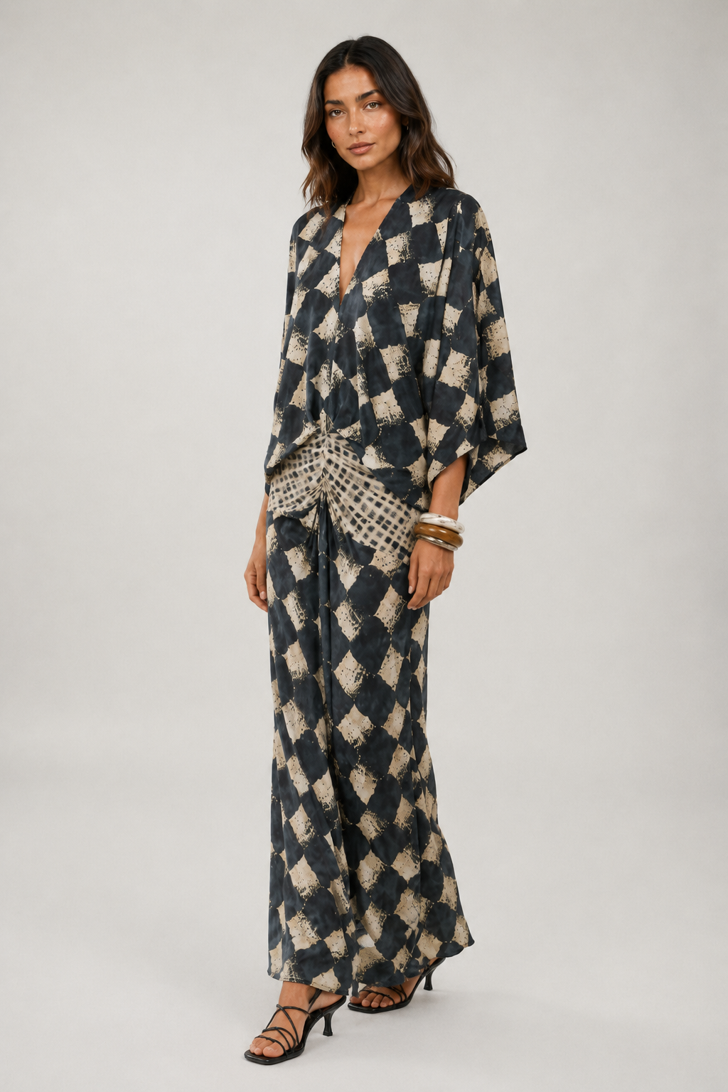 Iryna | Vestido mosaico mediterráneo